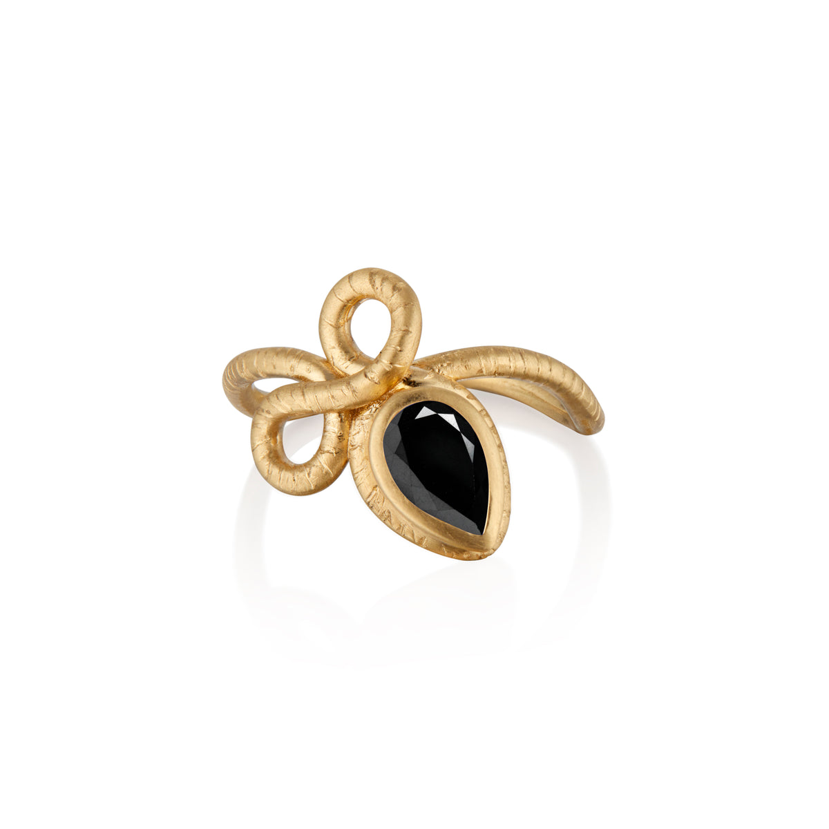 The Promise Ring with Black Diamond