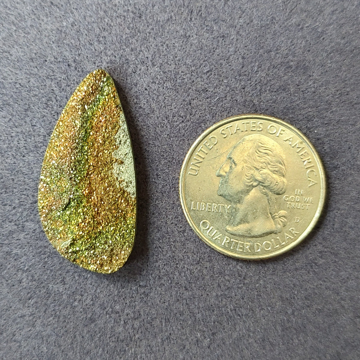 Rainbow Hematite Druzy
