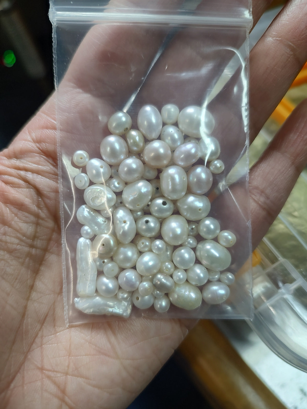 Small Parcel of Freshwater Pearl Beads