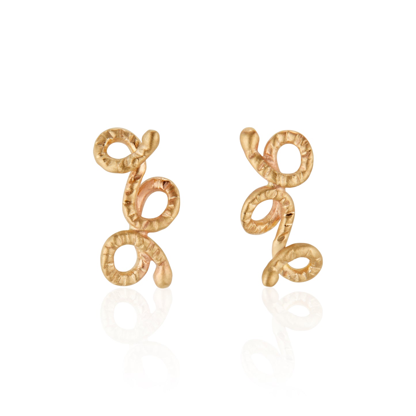 The Child Studs in Gold