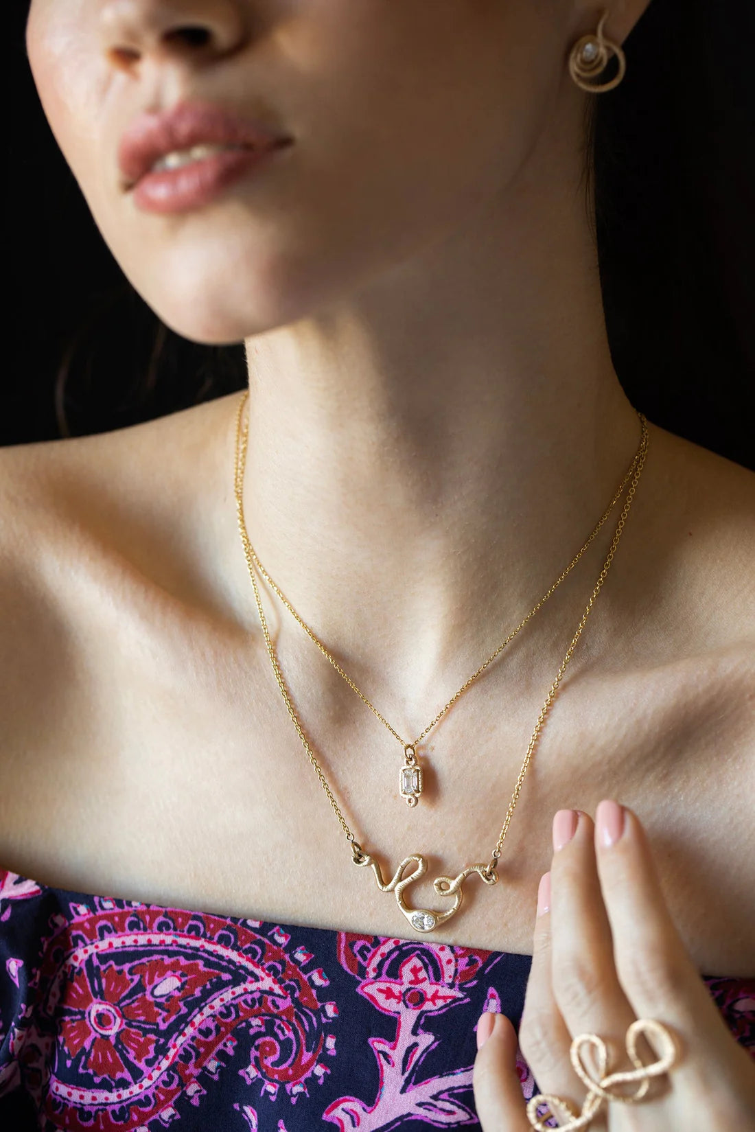 The Fertility Necklace with Diamond