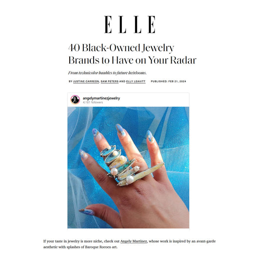 ELLE: 40 Black-Owned Jewelry Brands to Have on Your Radar