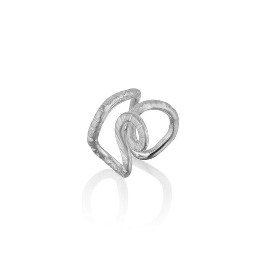 The Youth Partial Ear Cuff in Silver