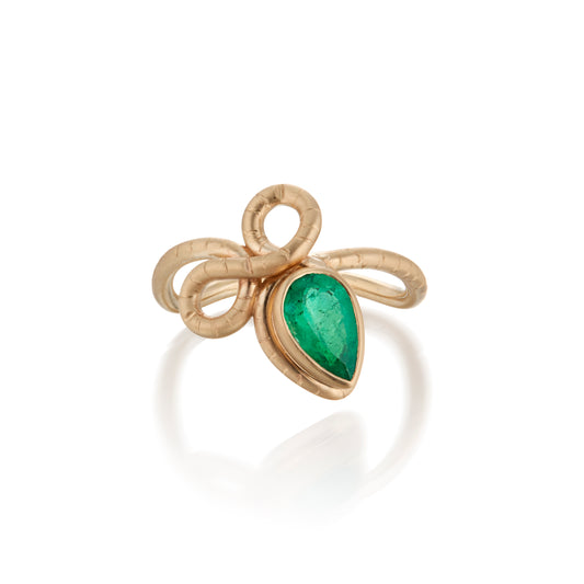 The Promise Ring with Muzo Emerald