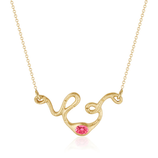 NEW! The Fertility Necklace with Pink Tourmaline