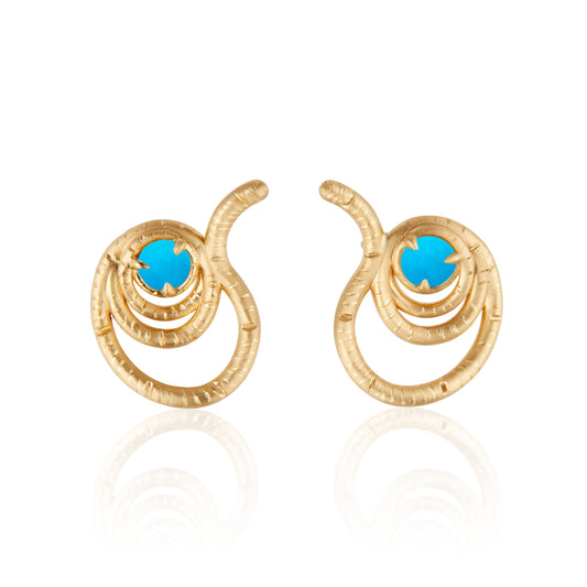 NEW! The Union Earrings with Turquoise