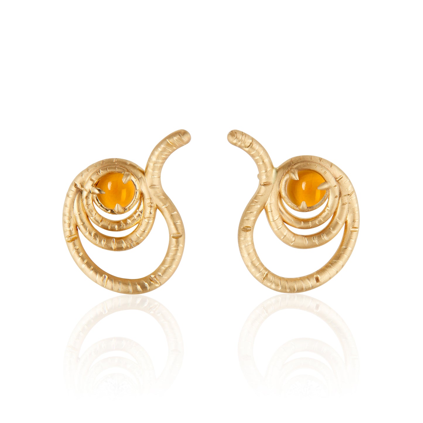 NEW! The Union Earrings with Citrine