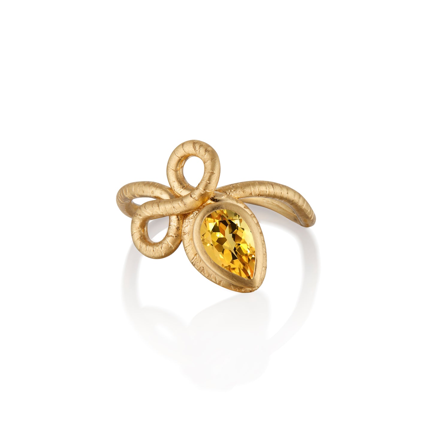 The Promise Ring with Citrine