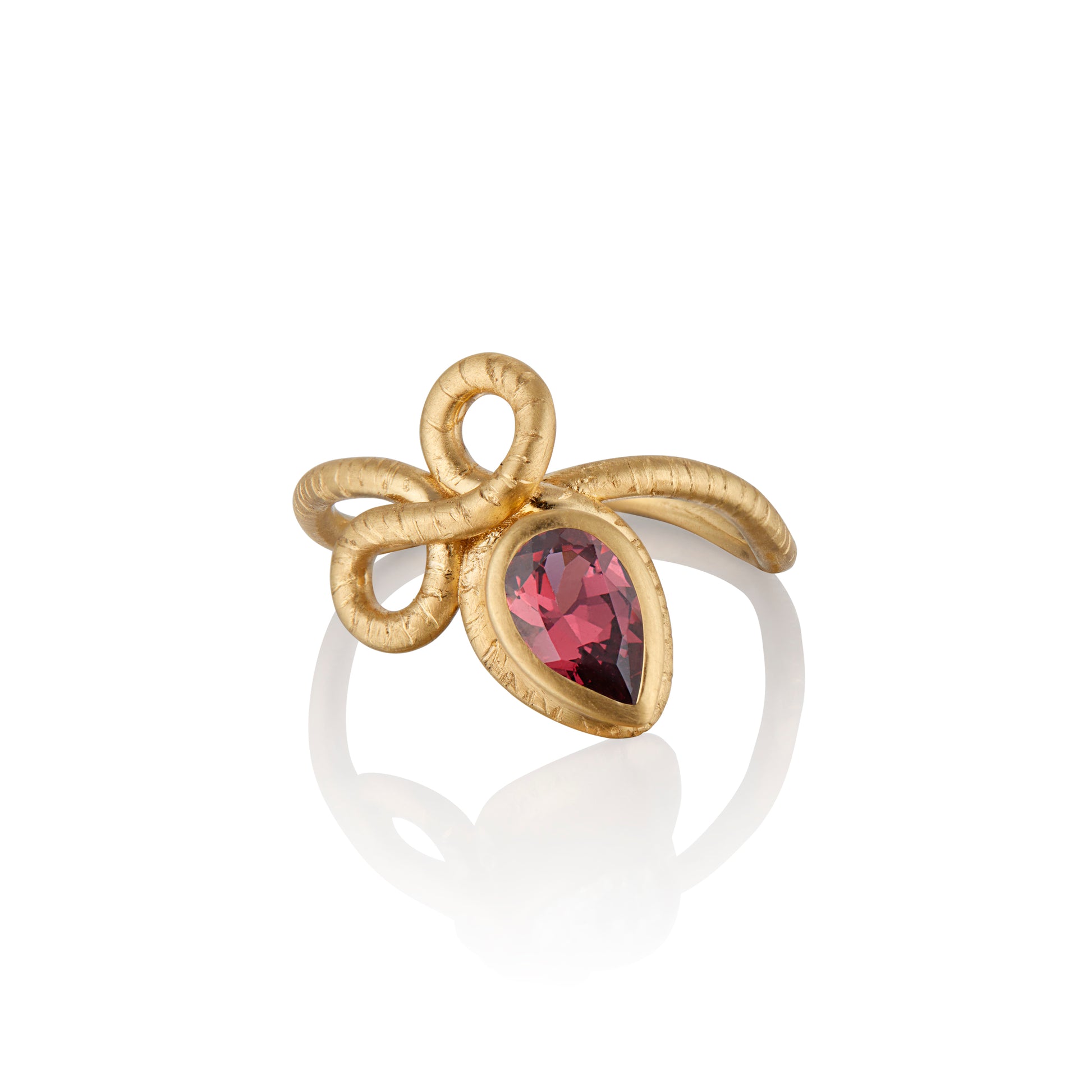 The Promise Ring with Garnet