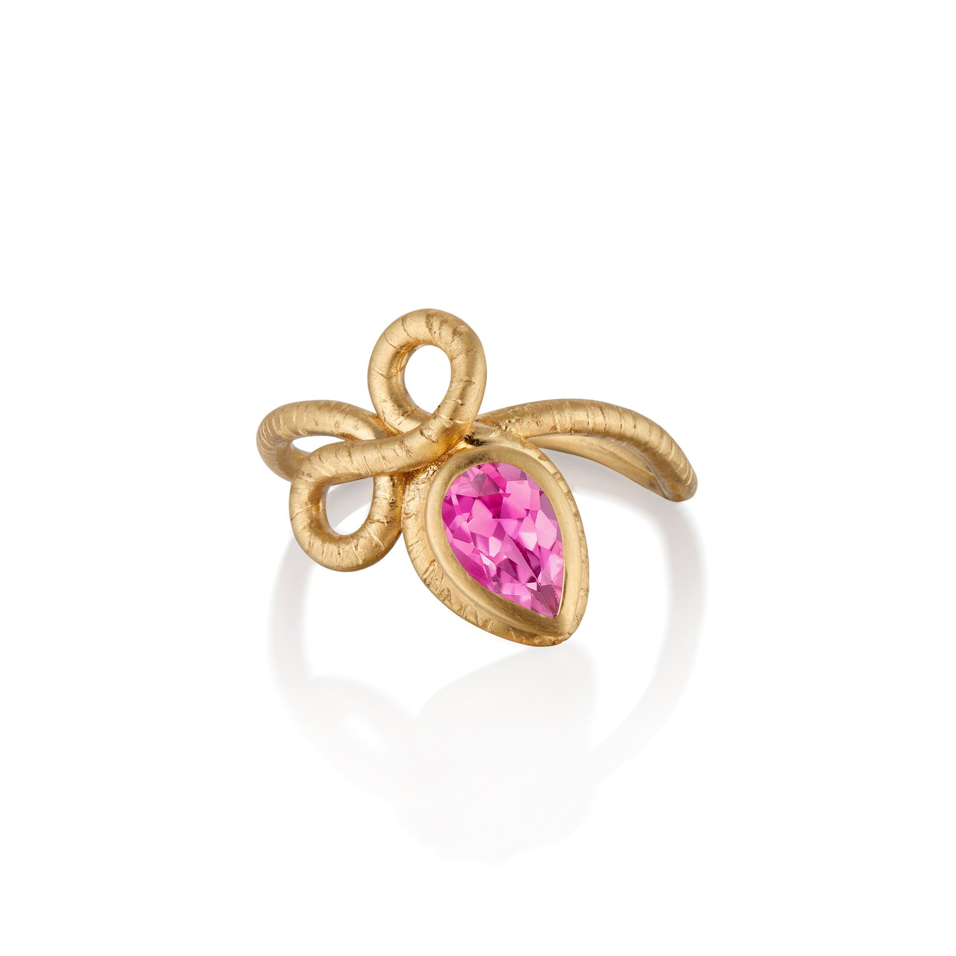 The Promise Ring with Pink Tourmaline