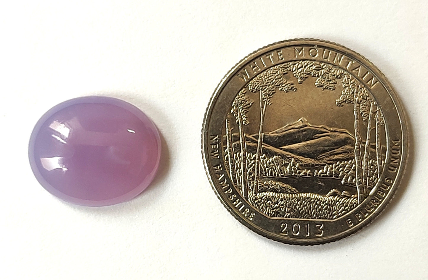 Holly Blue Agate Cabochon