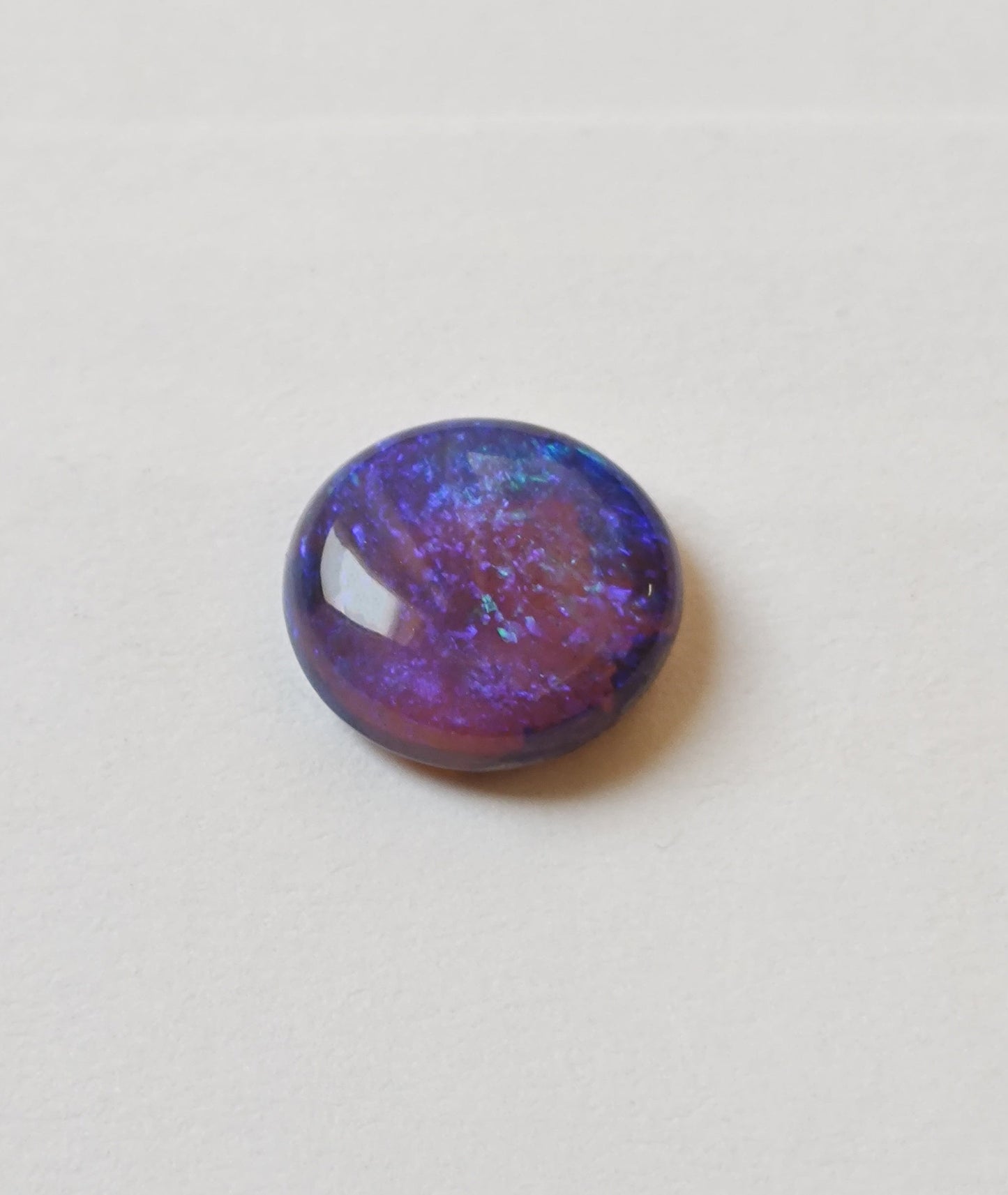 Semi-Black Opal Cabochon