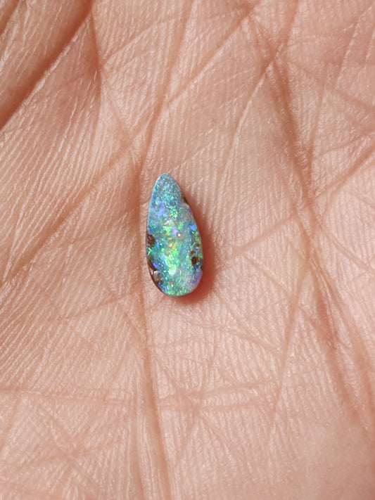 Pear Shape Boulder Opal Cabochon