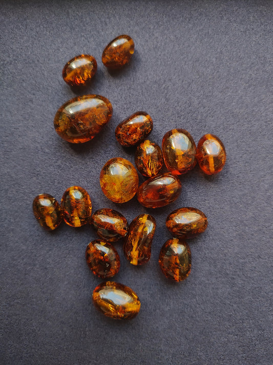 Amber Loose Beads Parcel