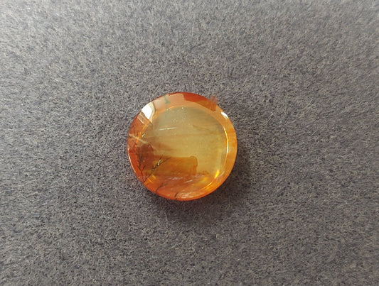Orange with tree pattern, almost landscape