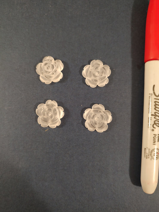 Quartz Carved Flowers