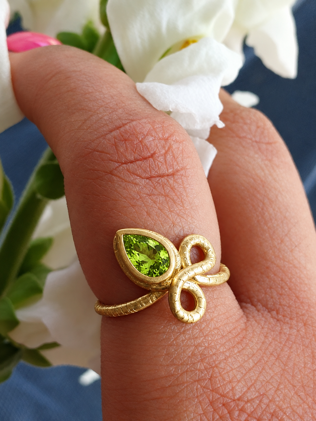 The Promise Ring with Peridot